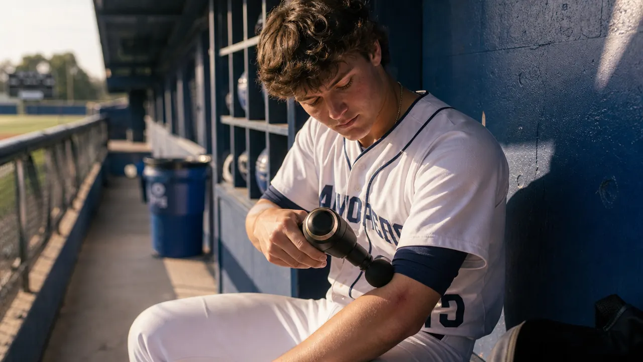 10 Reasons a Percussion Massage Gun Belongs in Every Pitcher's Recovery Bag
